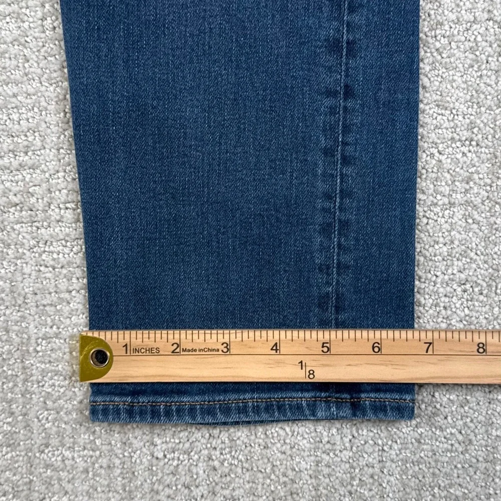 Revtown Mens 34x30 Dark Wash Slim Taper Fit Stretch Denim Blue Jeans
